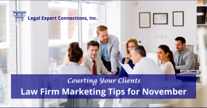 Law Firm Marketing Tips for November 2023