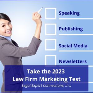 Law Firm Marketing Test Scorecard