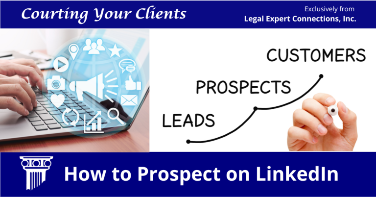 Attorney Marketing: How to Prospect on LinkedIn - Legal Marketing ...