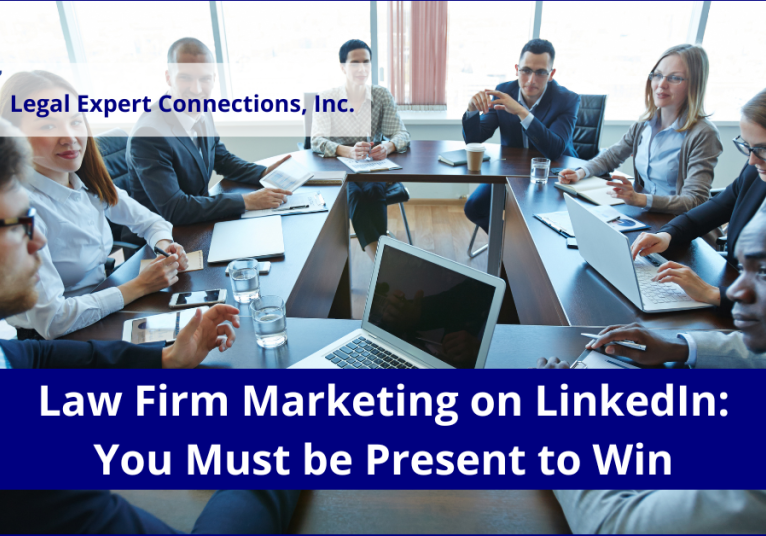 Law firm marketing on LinkedIn