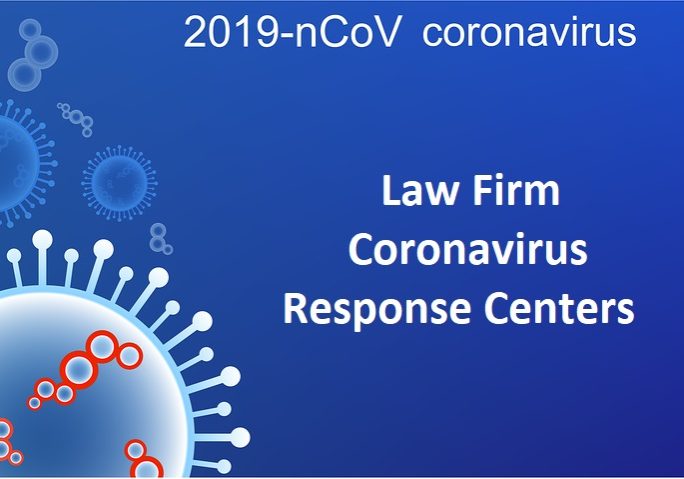 Law Firm Coronavirus Response Centers
